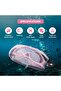 Premium Swimming Goggle | Anti-fog & Uv Protection | Pink | Stylish Big Frame - 2