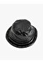 Faux Leather Bucket Hat Soft Filled Inside - 2