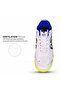 Beamer Cricket Shoes | White/yellow | 7 Uk/8 Us/41 Eu | Polyvinyl Chloride | Breathable Mesh - 5