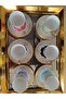 Kosova 6-Seater Colorful Flower Coffee Cup - 5