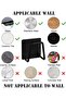 4 Pcs Black Dish Sponge Holder 3m Adhesive Steel Dish Sponge Holder Hanger W-1 - 3