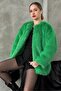 Plush Coat - Emerald |   Vmf1608