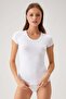 Economic Pack of 2 Black-white 1026 Round Neck Short Sleeve Basic T-shirt - Athlete - 2