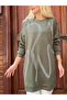 Stone Embroidered Long Sweatshirt - 2