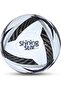 Shining Star 2022 Football | Black/white | Size 5 | Hand Stitched | Waterproof - 6