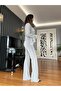 Silver Jacket Pants Set - 3