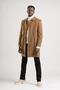 Collar Classic Cut Buttoned Long Bowl Men's Coat - 4