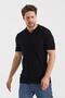 Upright Stripe Polo Neck Slim Fit Knitwear T-Shirt (E24-Eze-27-28) - 4