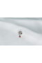 Ladybug Hanging Stone Flower Motif Stainless Steel Charm - 5