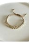 Women's Bracelet Elevator Model Dorika Stone Two Color Weave Adjustable Bracelet - 6