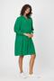 Buttoned Mandarin Collar Tiered Ruffled Comfort Fit Dress (B24-00234) - 5