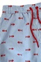 1845-Ss Men's Blue Striped Swim Shorts - 2