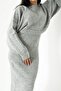 Gray 2-Piece Set Knitwear Dress - 5