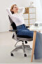 Visco Orthopedic Lumbar Support Cushion and Cocix Sitting Cushion Double Set Office Vehicle Chair - 5