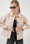 0713 Women's Stamp Jacket - Cream - 2