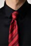 Black Slim Fit Ekoteks - 100% Cotton, Certified, No Ironing Shirt - 3