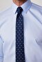 Blue Ekoteks - 100% Cotton, No Ironing, Certified Regular Fit Shirt - 4