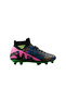 Laliga Children's Turf Football Shoes Gkrp-Black-Yellow-Patterned Colorful