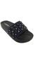20037 007 Nazar Boncuk Black Comfort Casual Anatomic Slippers - 2