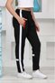 Unisex Children's Scuba Fabric Slim Trousers with Elastic, Flexible Tape Detailes - 3