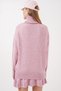 15891 Sweater Skirt Knitwear Two-Piece Set - Pink - 6