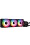 Powerboost Alpha 360B 360mm with Argb Fan (Lga1700-Am4-Am5) Compatible Liquid Cooling System (Black)