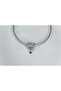 Love Hanging Hanging Heart Stone Stainless Steel Charm - 3