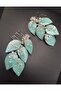 Double Design Water Green Leaf Buckle