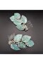 Double Design Water Green Leaf Buckle - 3