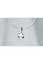 Stainless Steel Charm with Panda Figure - 3