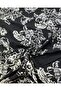 145 cm Cotton Woven Width in Black and White Colors - 3