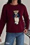 Teddy Bear Sweater V2 - Women's Knitwear Sweater Standard Size - 3