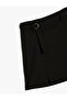 Pleated Skirt with Buckle Detail and Elastic Waist - 3