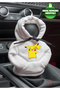 Pokemon Pikachu White Gear Shift Hoodie Car Gear Shift Outfit Gear Shift Fleece Auto Accessory Gear Shift Knob