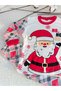 Girls Boys Children Christmas New Year Christmas Plaid Detailed Santa Claus Santa Pattern Pajama Set - 2