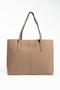 Women's Two-Handle Zippered Large Size Bag Shoulder Bag