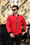 Men's College Coat Bomber Coat Winter Coat - 3