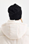 Black Thermal 100% Cotton Soft 2 Style in 1 Beanie Premium Cuts Series - 6