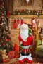 New Year Santa Claus Standing Foil Balloon New Year Celebration Decor Ornament Balloon 68x120cm - 3