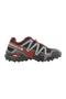 21513 Black Red Comfort Casual Sneakers