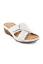 Duro Anatomical Sole Heel Spur Women's Slippers White - 2