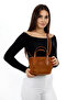 Women's Plush Bag Medium Size with Zipper, Women's Shoulder Crossbody Plush Bag with Puppy Design - 7