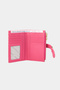 9735 Genuine Leather Special Design Magnetic Women's Wallet Pink - 4