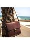 Vespucci 02 Medium Leather Messenger Bag for Men - Genuine Brown Leather - 5