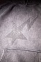 Shining Star Stone Printed Oversize Unisex Premium Washed White Hoodie - 5