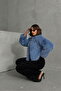 F Feathered Vest - Blue |   Vmf1615 - 3