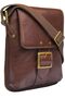 Vespucci 01 Small Messenger Bag for Men – Genuine Leather, Brown, Stylish & Compact - 2