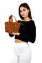 Women's Plush Bag Medium Size with Zipper, Women's Shoulder Crossbody Plush Bag with Puppy Design - 6