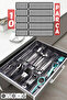 10-Piece Drawer Cutlery Tray, Divider, Organizer