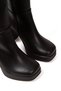 Women's High Heeled Zippered Boots - 2
